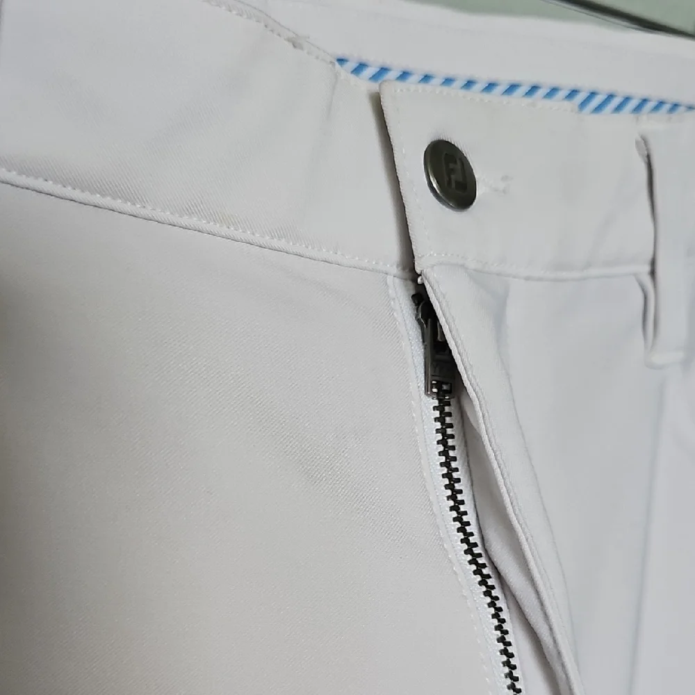 FootJoy Men's Performance Golf Ivory Pants W 35 L 30 - Picture 6 of 14